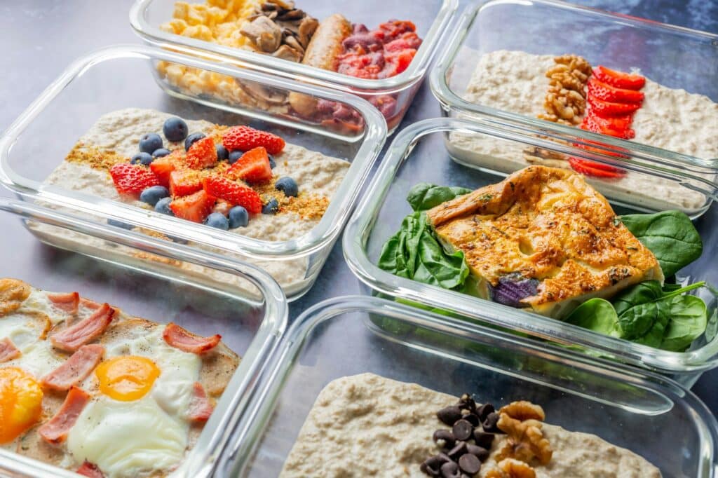 Breakfast options from NutriPOM's Nutrition Meal Plan from their Holistic Nutrition Programs.